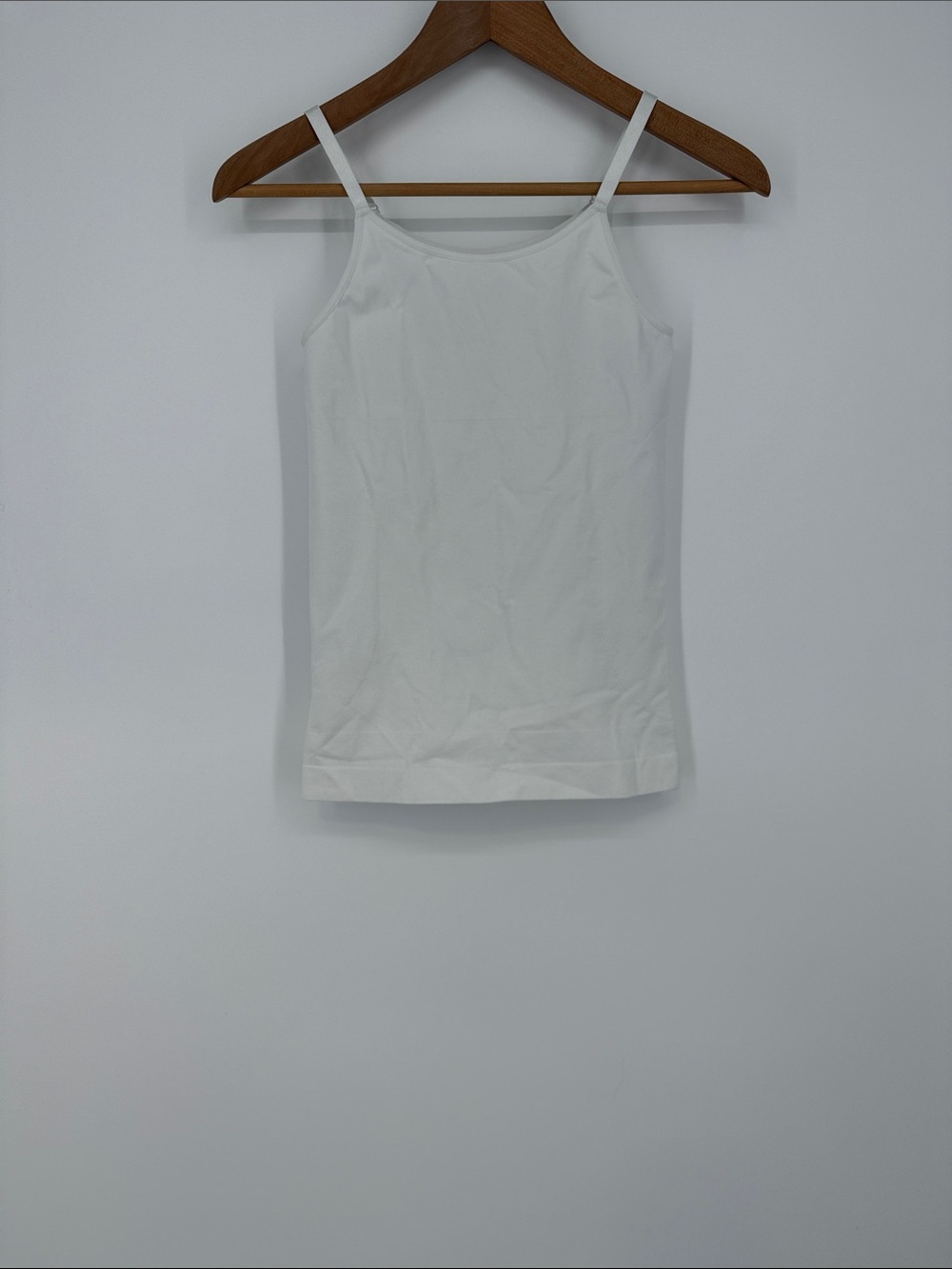Shapermint White Slim Strap Camisole Size Large